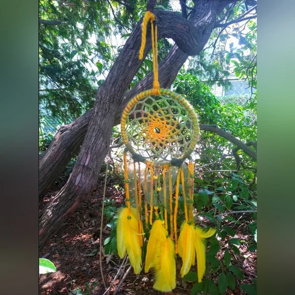 Cida's 💛 handmade dreamcatcher 💚 - Picture 15 of 15